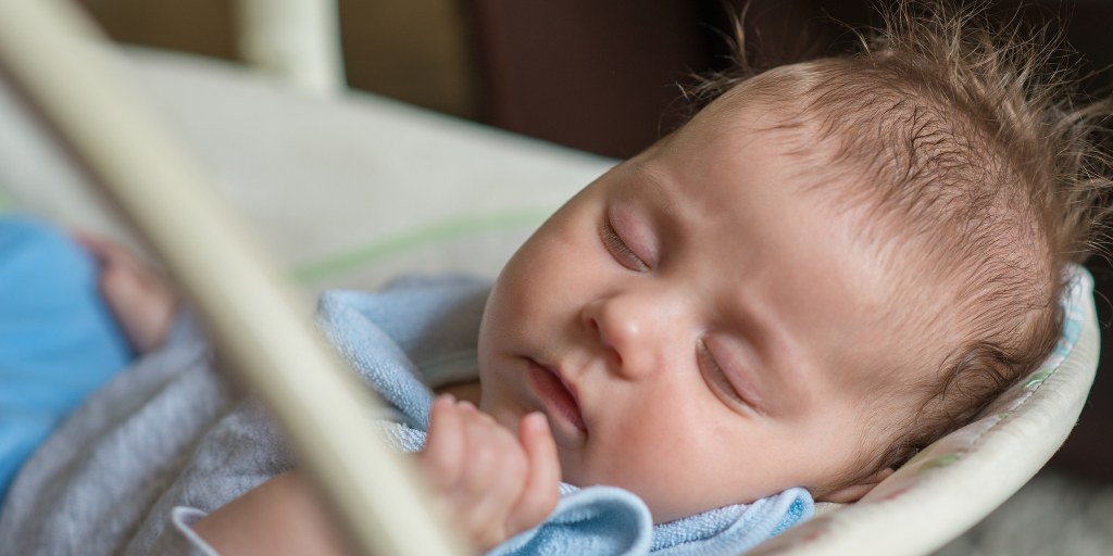 Swing safe for baby to store sleep in