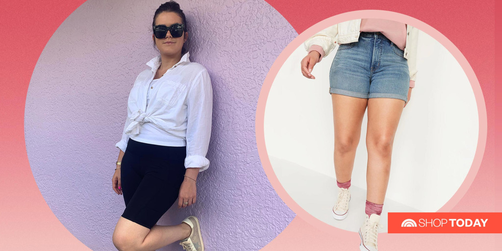What To Wear With Biker Shorts - Always Meliss