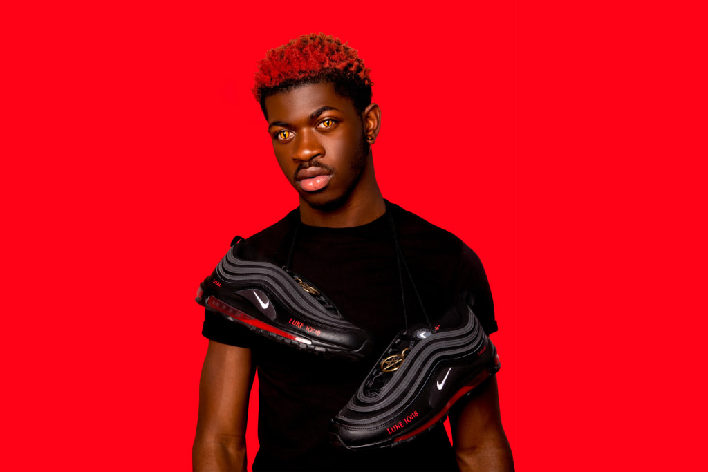 nike satan lil nas x