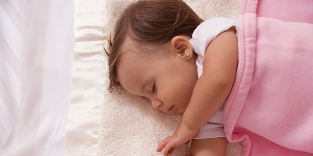 Sleeping with top new earrings