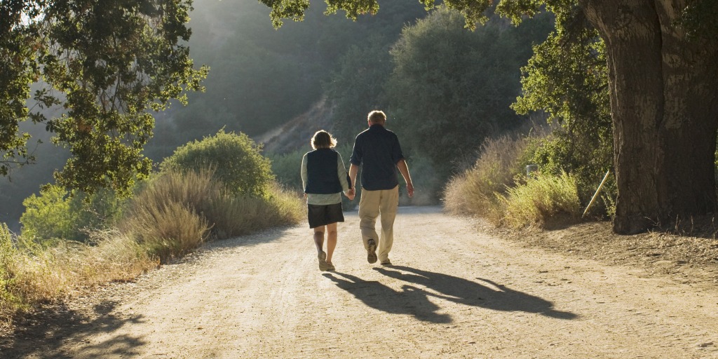 How walking with a partner can actually reduce health benefits