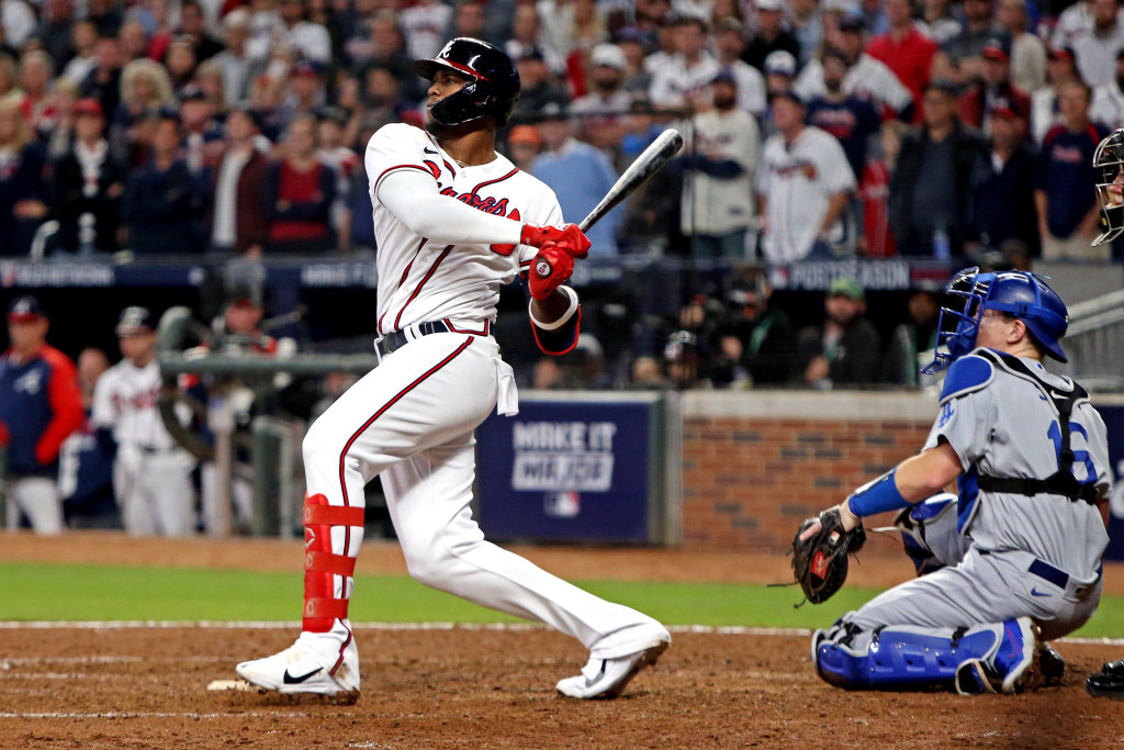 Brave new world: Atlanta beats LA 4-2, heads to World Series - The San  Diego Union-Tribune