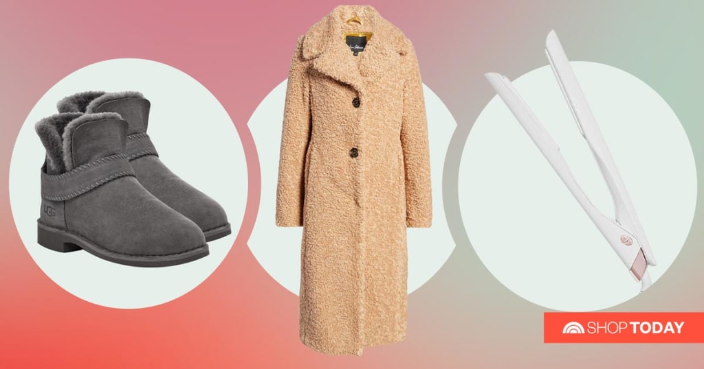 Nordstrom teddy bear coat online