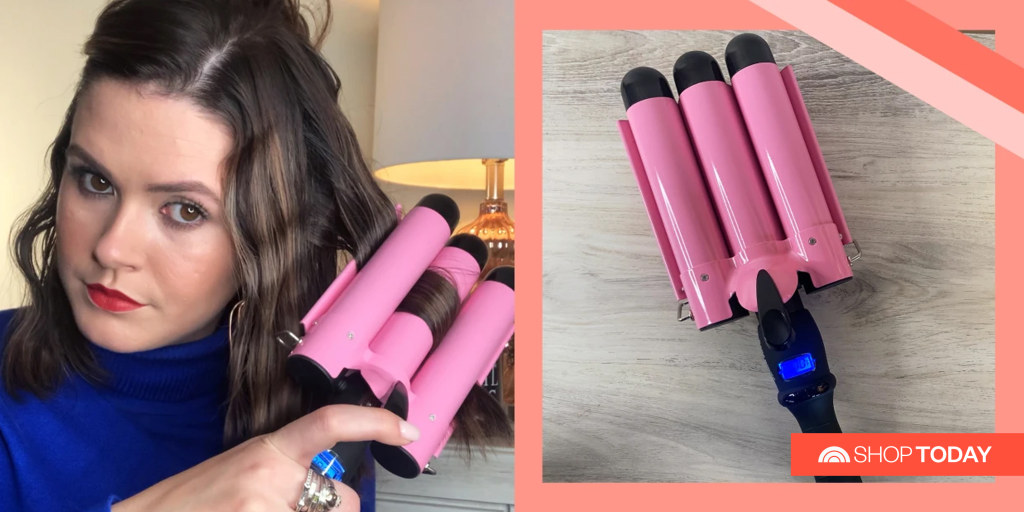 I tried Trademark Beauty's bestselling Babe Waves curling wand