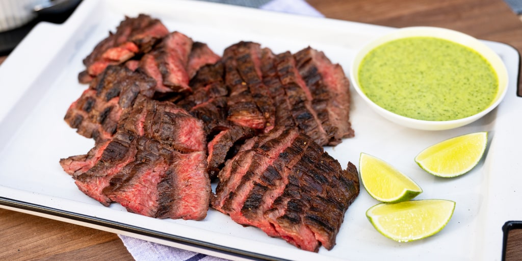 Grilled Skirt Steak