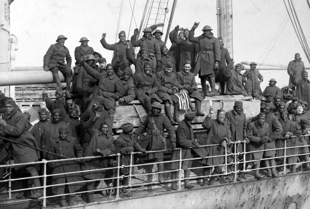 The Harlem Hellfighters, a segregated World War I unit