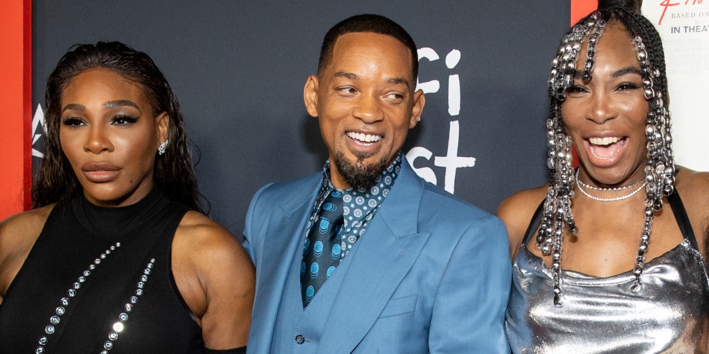 What's Serena, Venus doing with Will Smith? - Rediff.com