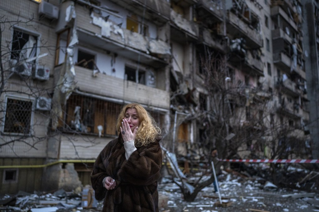 Russians invasion of Ukraine captured in photos on the scene