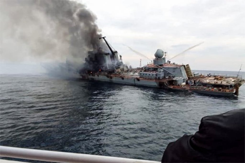 U.S. intel helped Ukraine sink Russian flagship Moskva, officials say