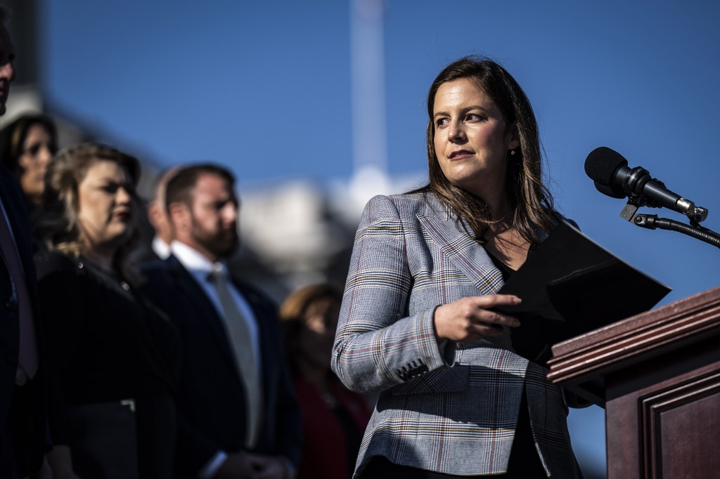 Stefanik's echo of 'great replacement' rhetoric offers clues to her  national ambitions — and her changing district