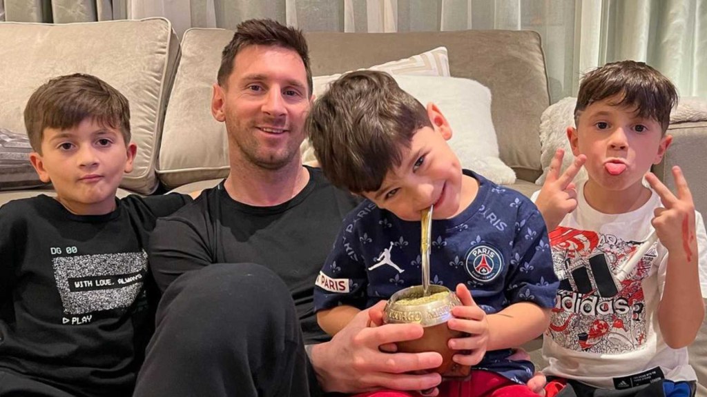 El hijo de Messi escribió una carta antes de la final Catar 2022