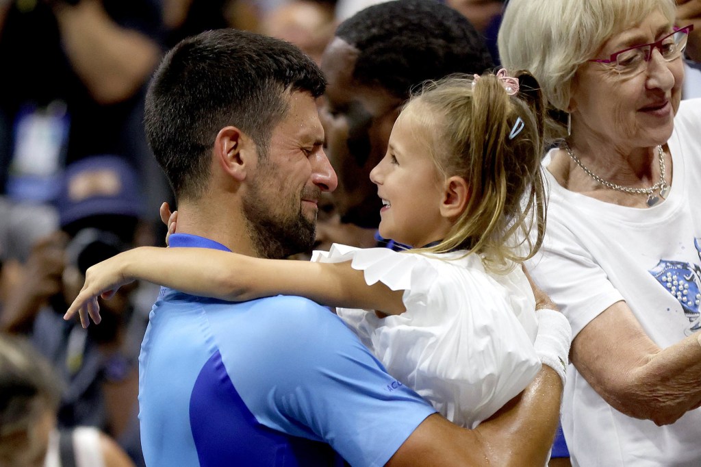 Novak Djokovic On How Daughter, Tara, Helped Him Win the US Open