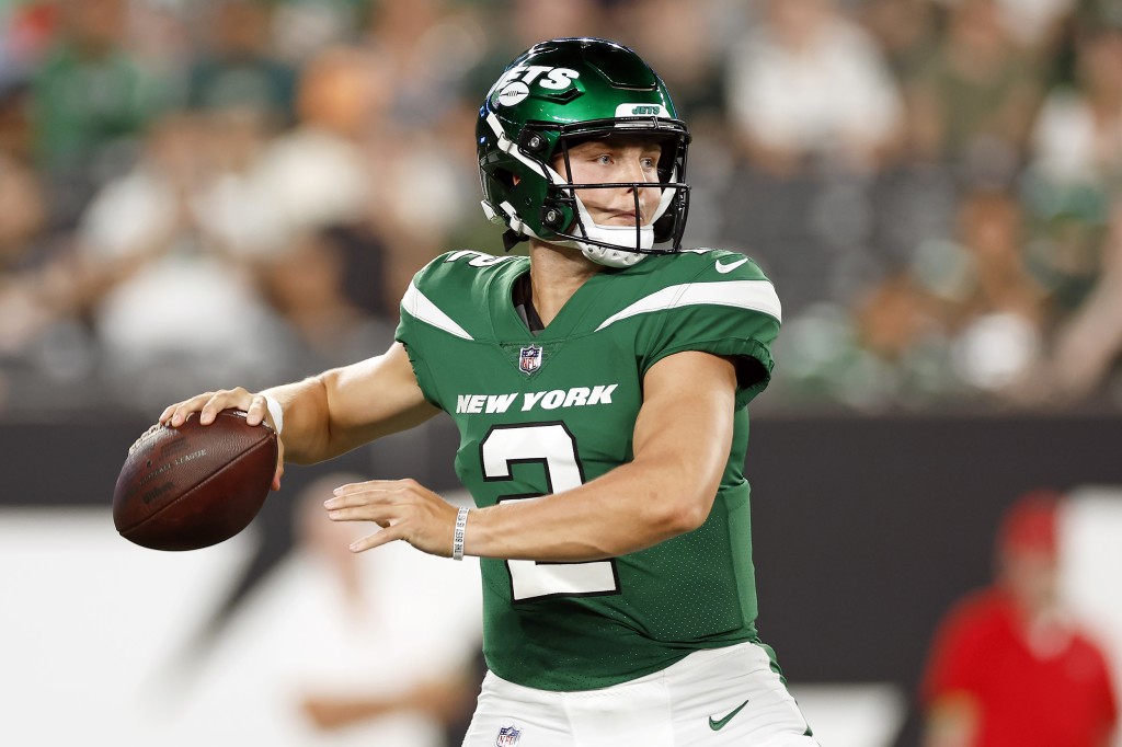 New York Jets' Zach Wilson making all the right moves