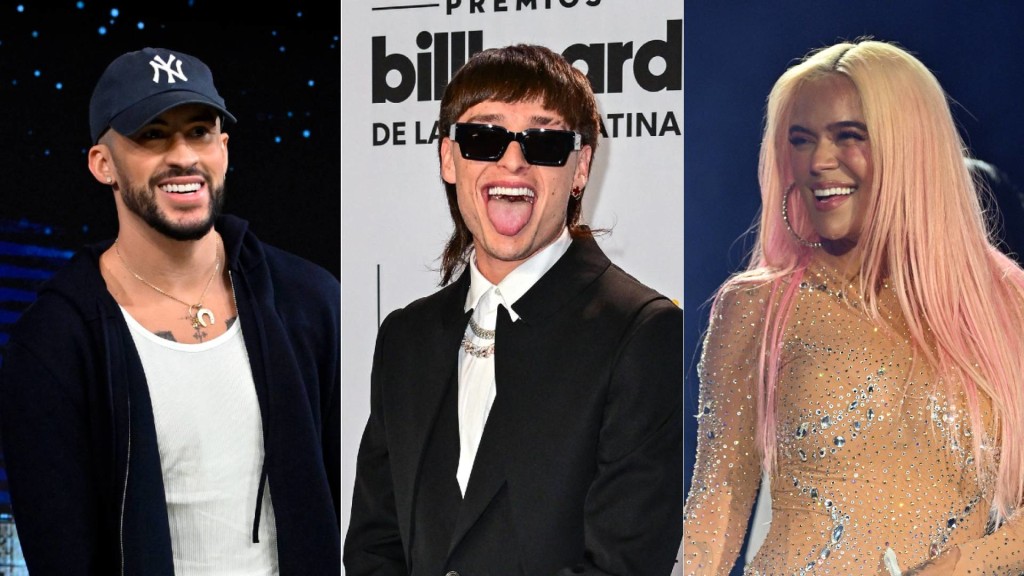 Bad Bunny, Peso Pluma y Karol G, lo más escuchado en Spotify 2023