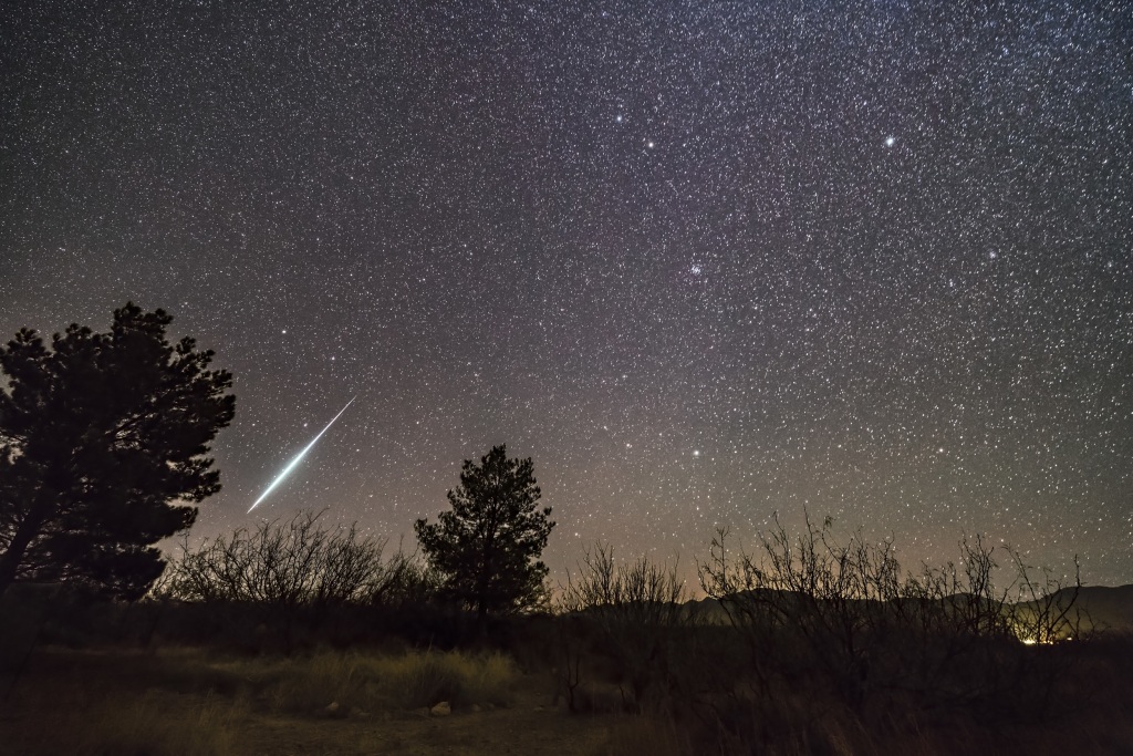 Meteor store shower today