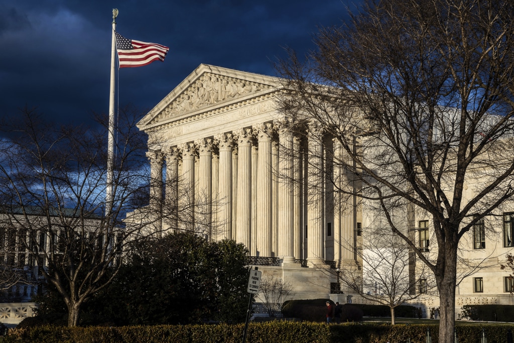 The supreme court ruled hot sale that