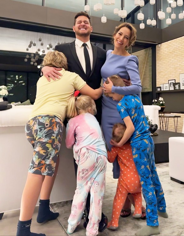 Michael Bublé's Children Welcome Him Back Home in Sweet Pic: All About His  4 Kids