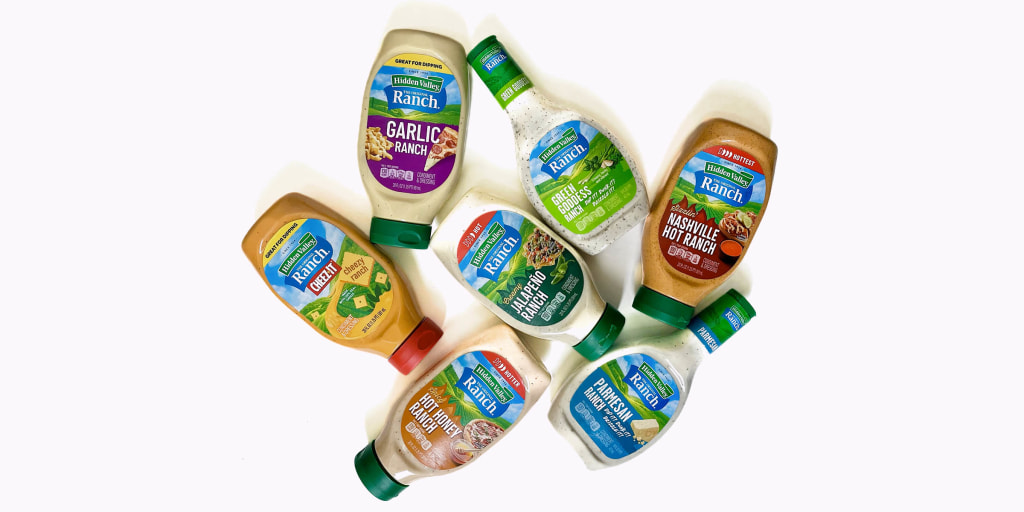 Hidden Valley's 7 New Ranch Flavors, Ranked