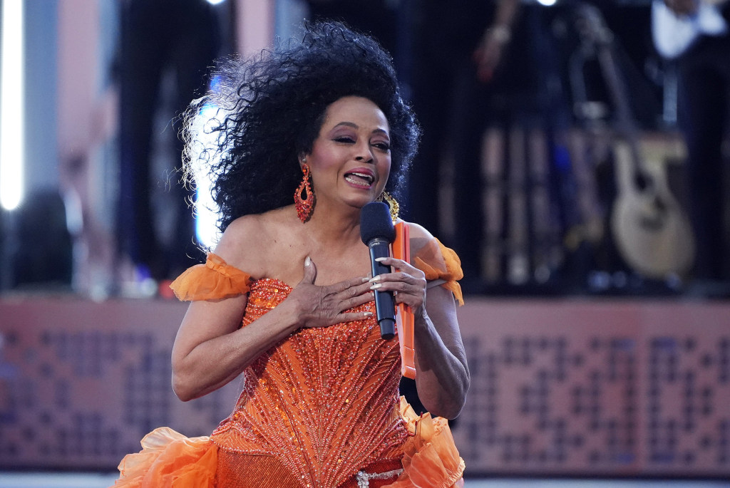 Diana Ross, Eminem and Jack White perform for thousands as former