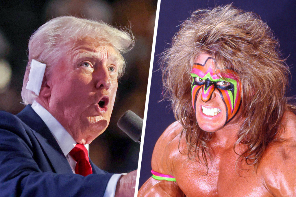 At an RNC that included Hulk Hogan Trump seemed like a washed up wrestler