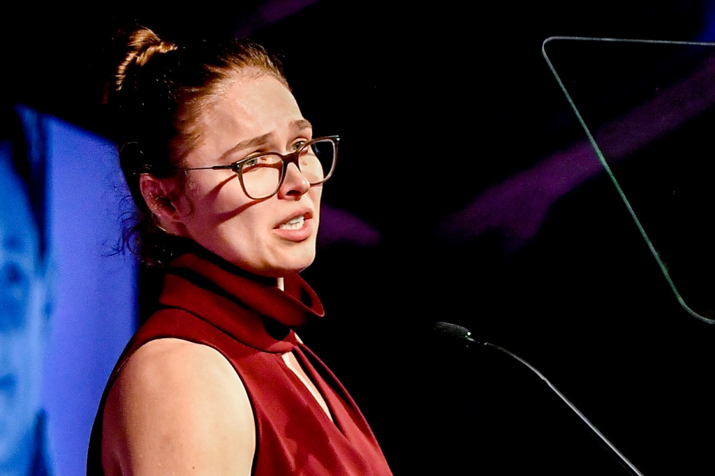 Ronda Rousey apologizes for sharing Sandy Hook conspiracy theory in 2013