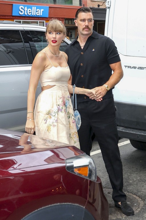 Taylor Swift, Travis Kelce Attend Karen Elson's Wedding in New York