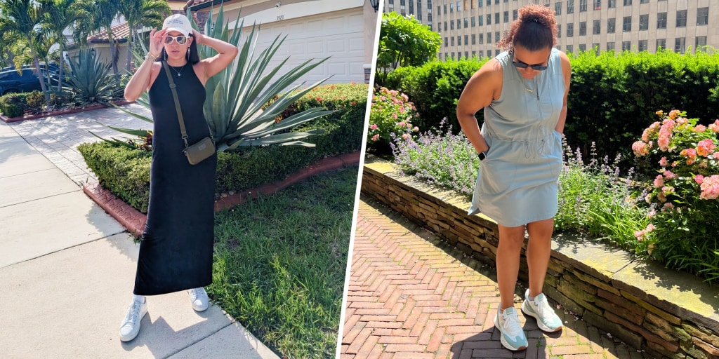 How to Wear Dresses With Sneakers, According to Stylists How to Wear Dresses With Sneakers, According to Stylists