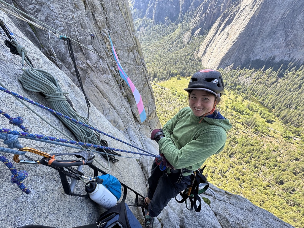 Park ranger fired after helping drape a transgender pride flag on Yosemite's El Capitan
