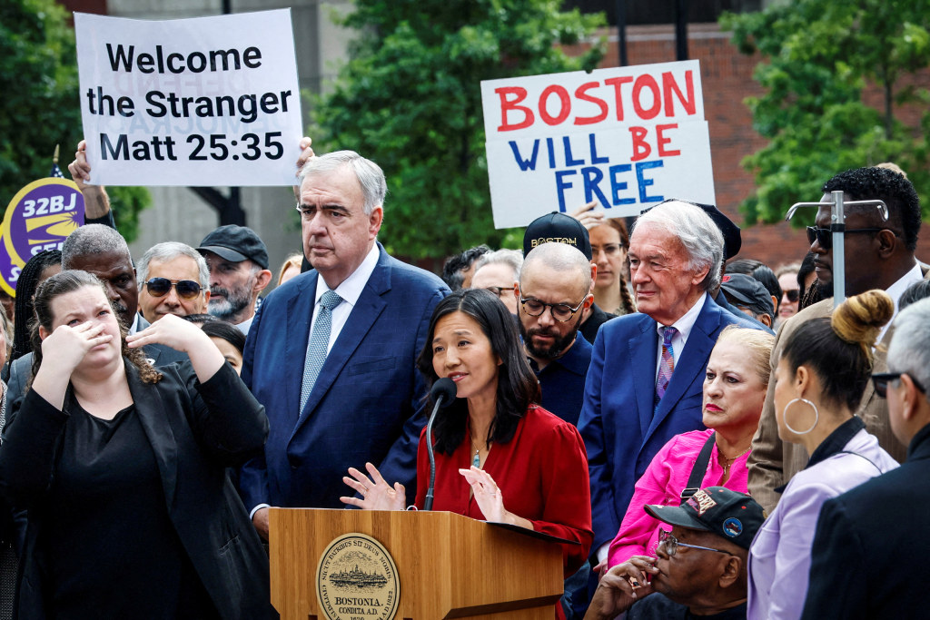 ICE chief threatens to 'flood' Boston with agents after mayor won't abandon sanctuary policy