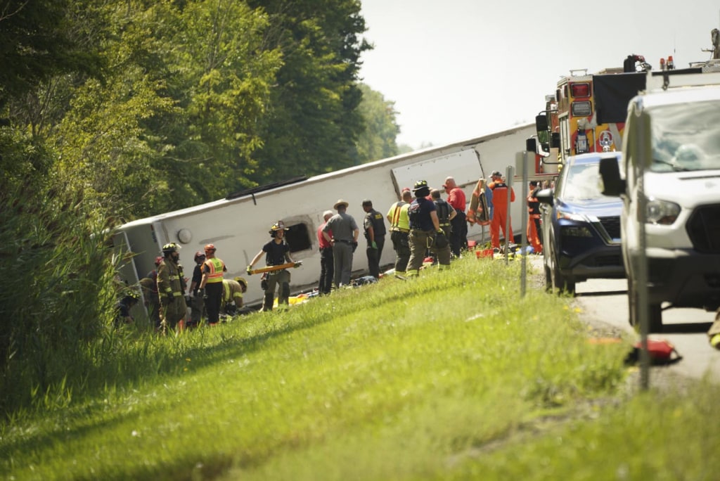 5 victims identified in deadly tour bus crash, including a Columbia University student