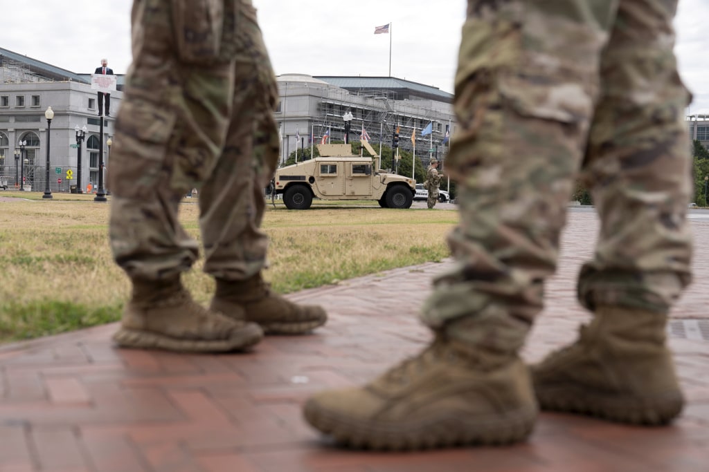 National Guard troops in DC to begin carrying firearms 