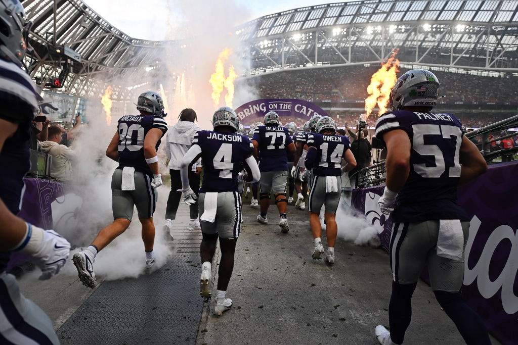 Kansas State QB Avery Johnson's father, brother issue apology after their Ireland brawl goes viral
