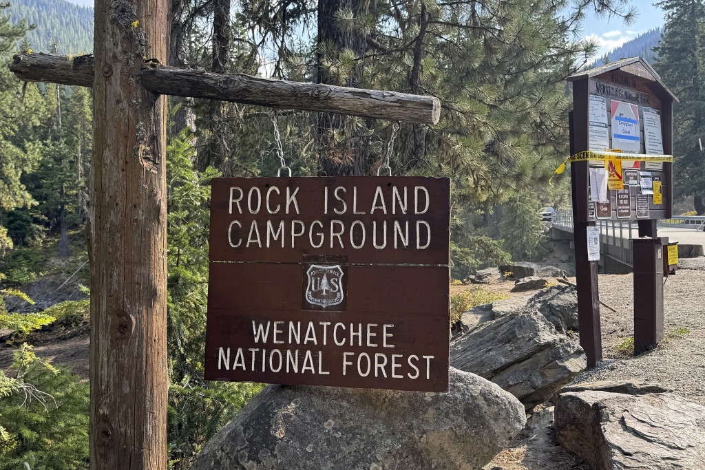 Bones found near location of 3 dead girls amid manhunt for father