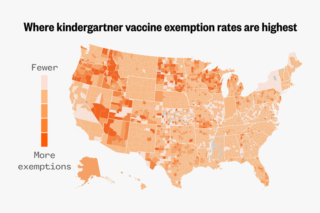 Behind the data: How rising school exemptions are threatening public health