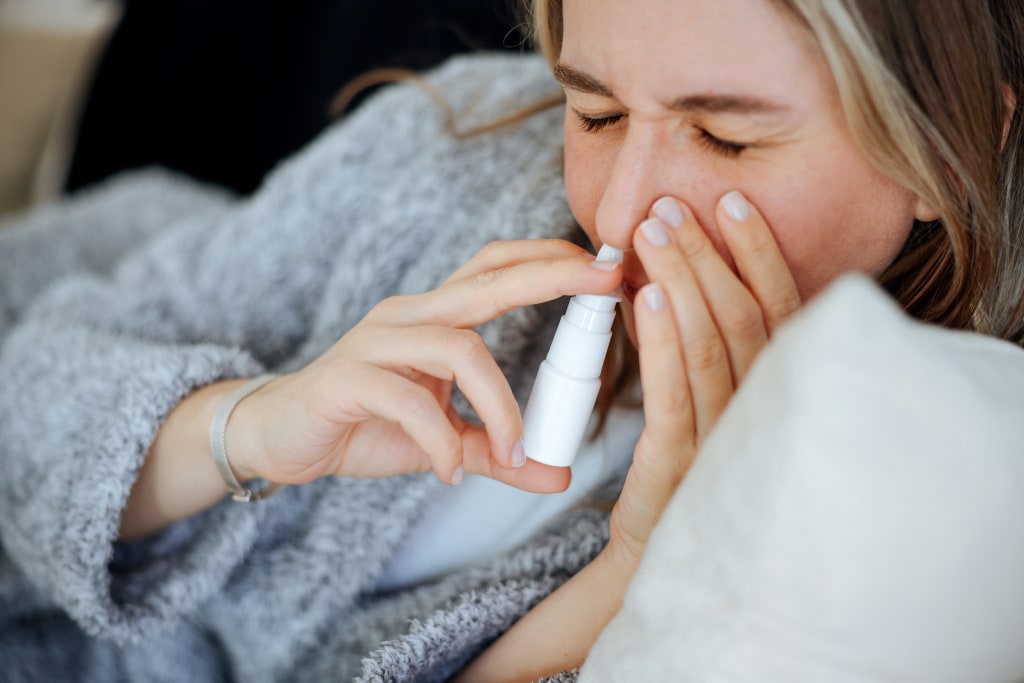 A common nasal spray may block Covid infection, trial results show