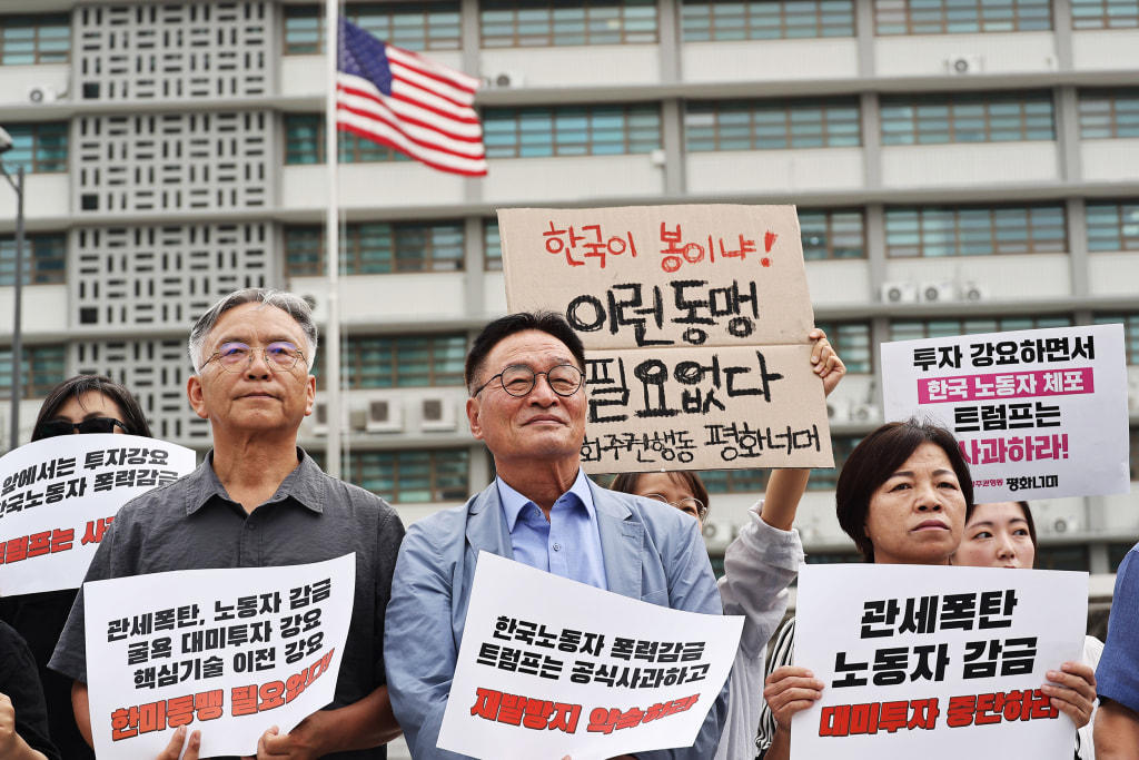 South Korea readies plane to bring home workers detained in Hyundai immigration raid