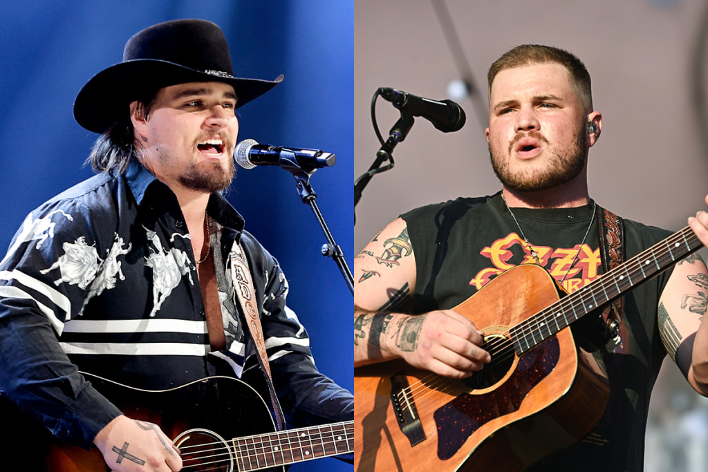 Country singers Zach Bryan and Gavin Adcock get into heated argument at Oklahoma music festival