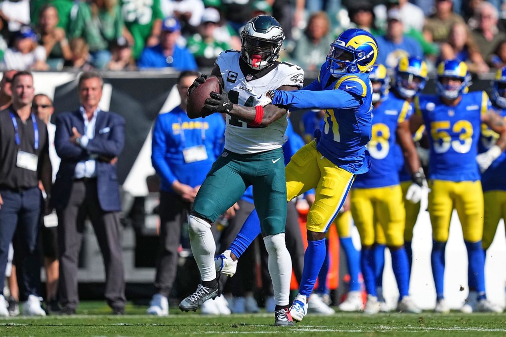 The Eagles' offense was struggling. Then they remembered they had A.J. Brown