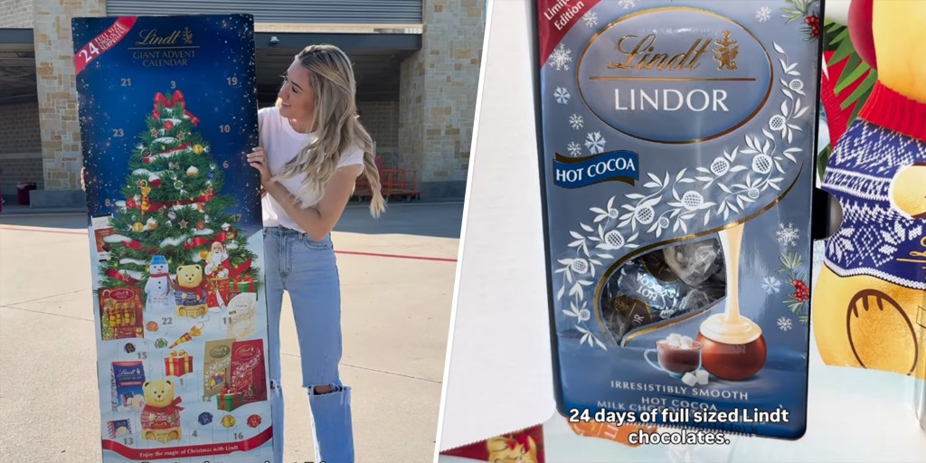 Costco Is Selling a 5-Foot-Tall Lindt Chocolate Advent Calendar