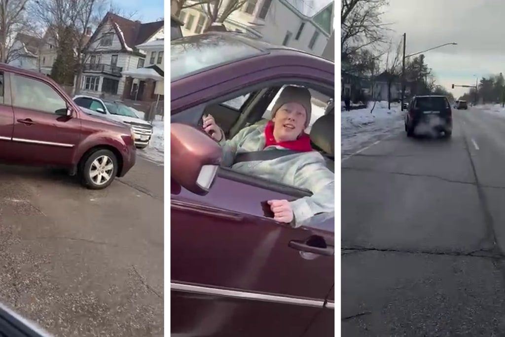 New cellphone video shows victim interacting with ICE officer moments  before fatal shooting in Minneapolis