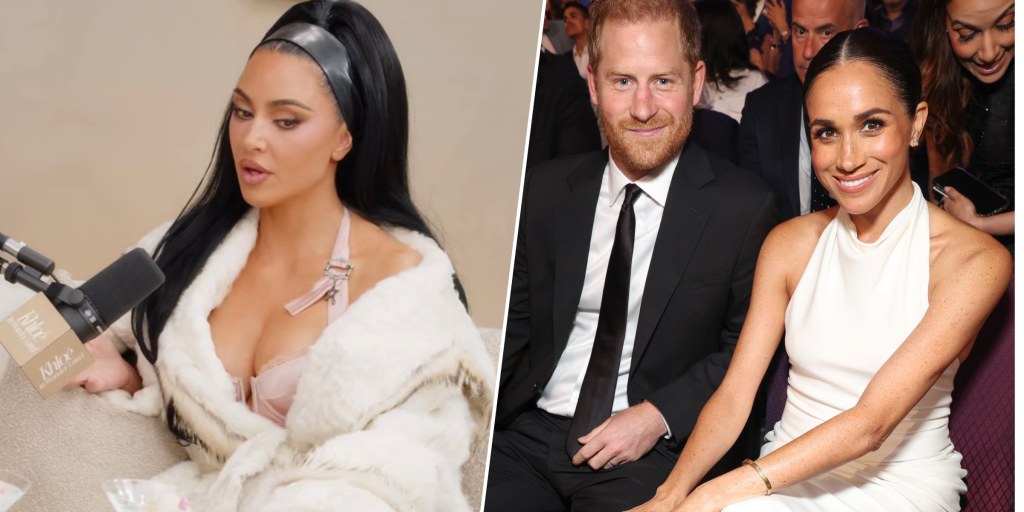 Kim Kardashian Explains Why Pics of Meghan and Harry Were Deleted