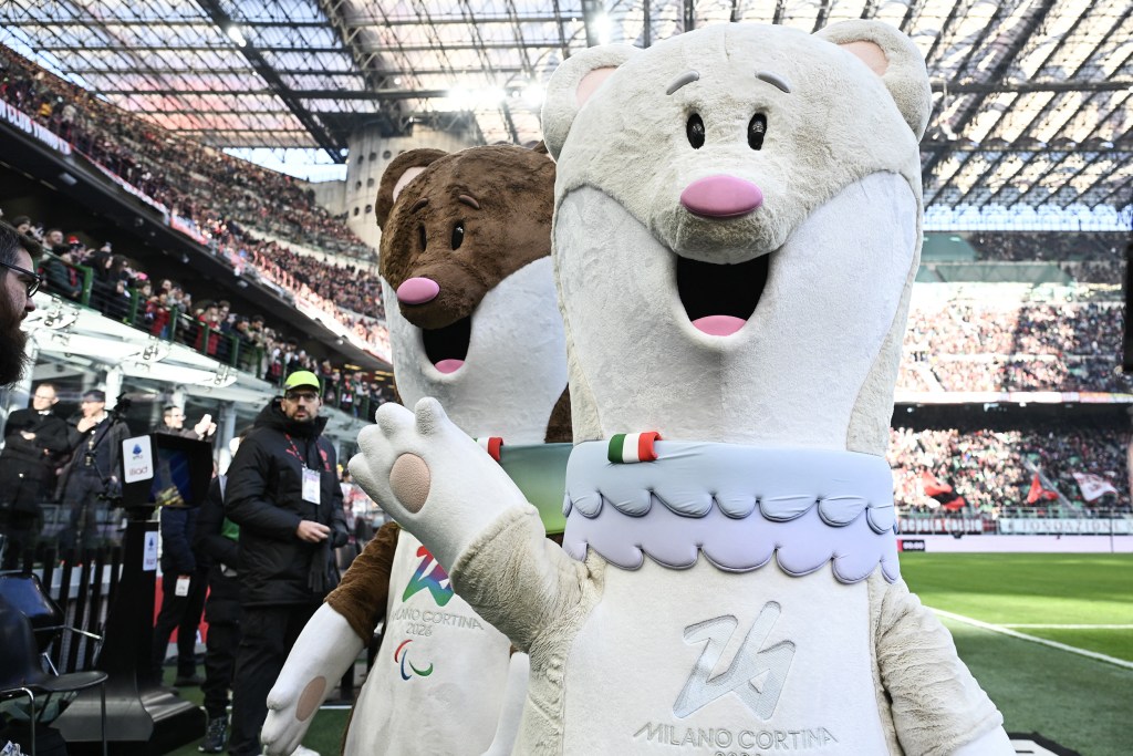 Tina and Milo, the mascots of the Olympics, have been hard to find