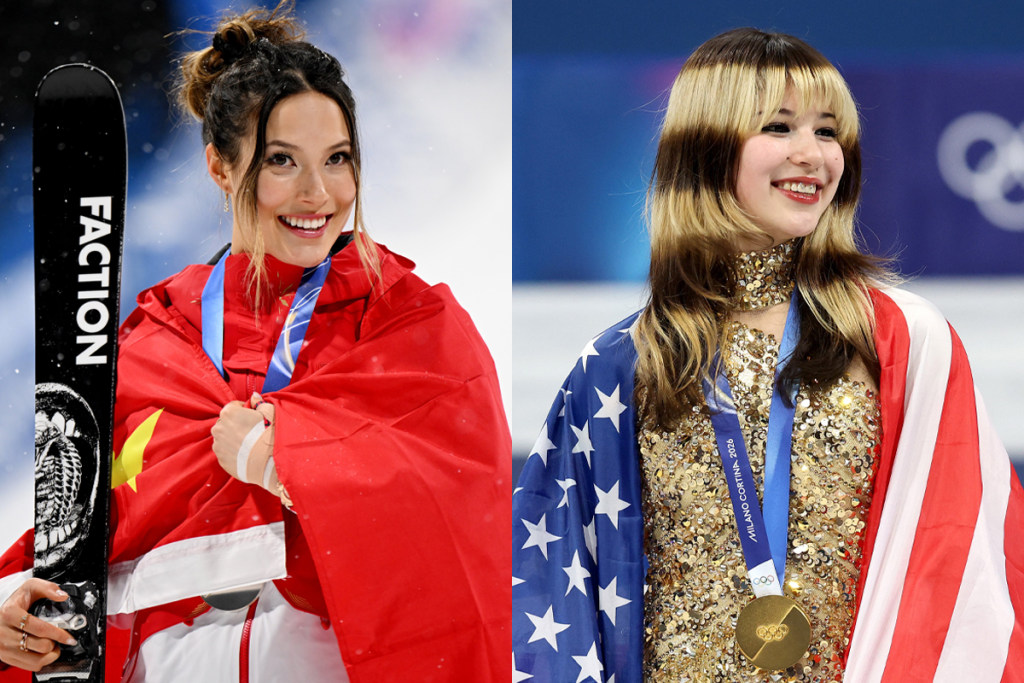 Gold medal greats Alysa Liu and Eileen Gu face uncomfortable comparisons at Olympics