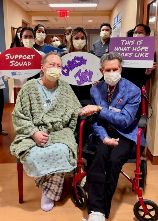 Watch the Emotional Moment Randy Travis Surprises Cancer Patient at Hospital