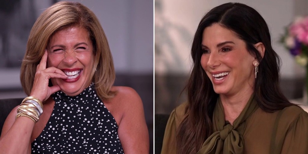 Sandra Bullock Pries Hoda Kotb for More Details About Her 'Connection' With  Man on Plane