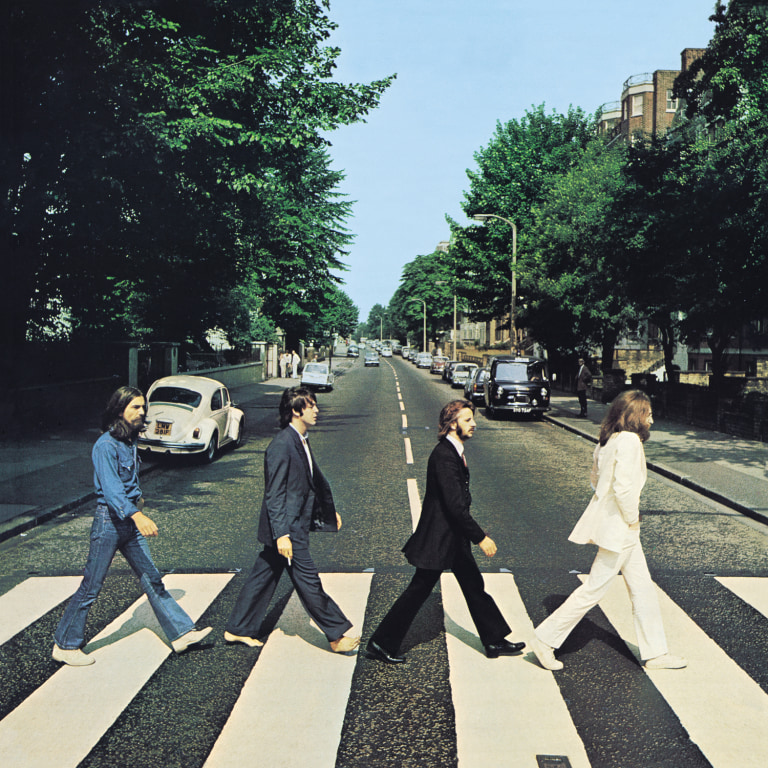 TODAY's fab four recreate Beatles' Abbey Road pic