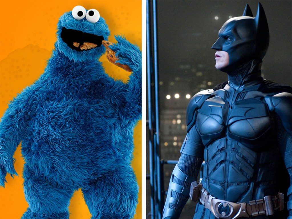G is for Gotham: Video proves Dark Knight is secretly Cookie Monster