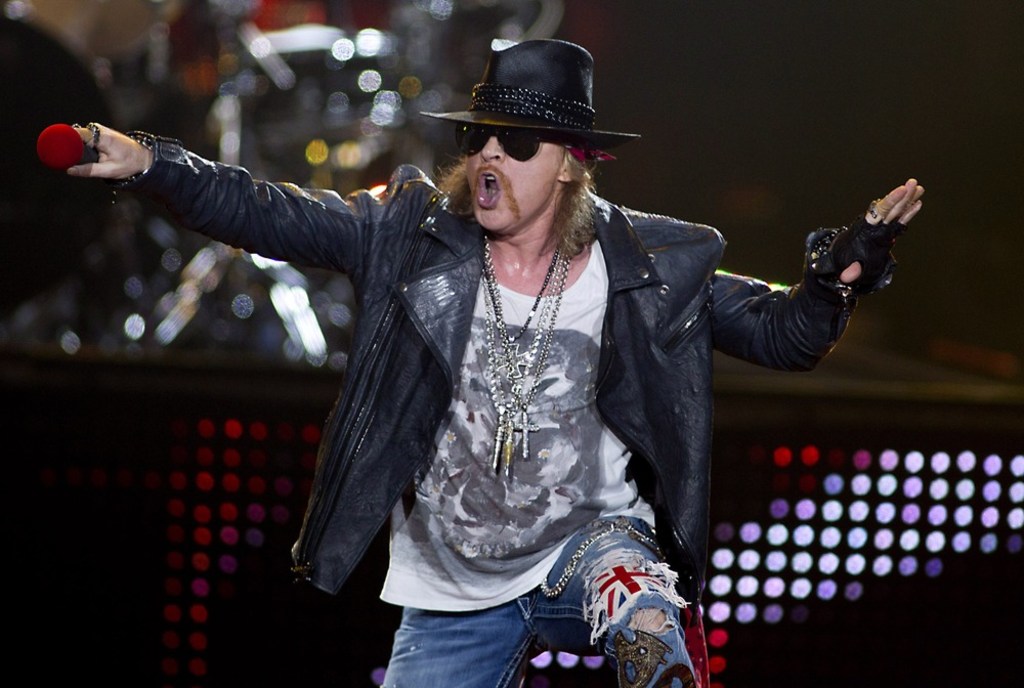 Axl rose on sale cross necklace