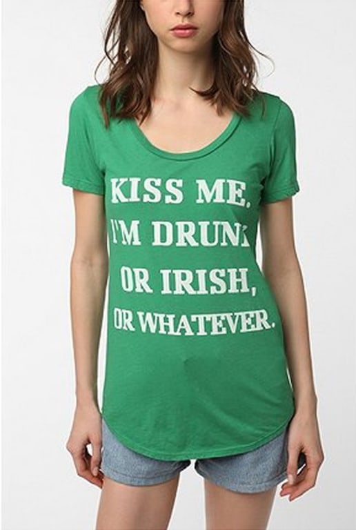 Drunk Irish Girl T-Shirt