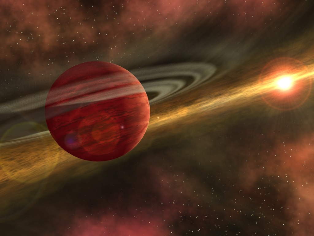 宇宙ページ Enormous alien planet discovered in most distant orbit ever seen